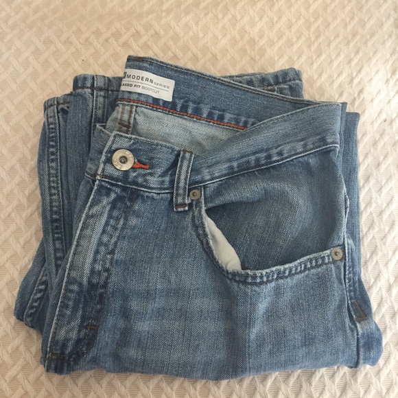 lee modern series bootcut jeans